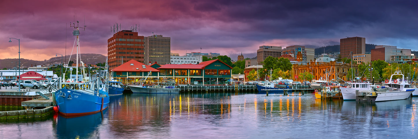 Evening Calm, Hobart TAS