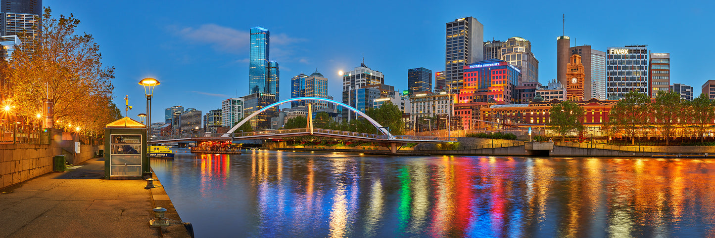 Melbourne by Moonlight, South Bank, VIC